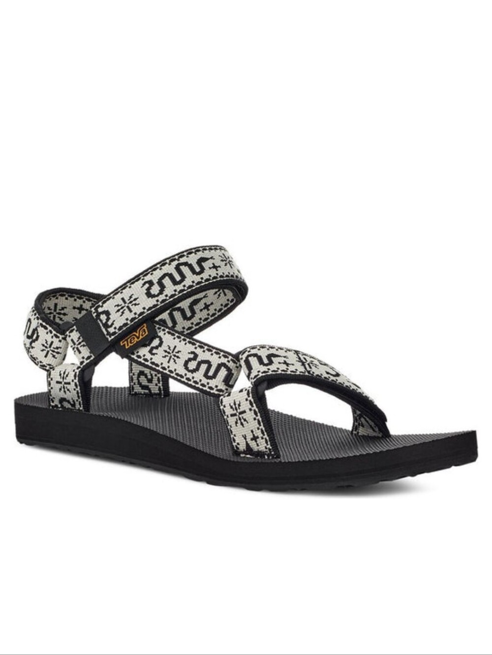 Teva Original Universal Sandal Bandana White Black Size 7 New 1003987